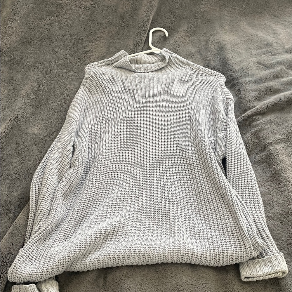 American Eagle Outfitters Gray Long Sleeve Dress